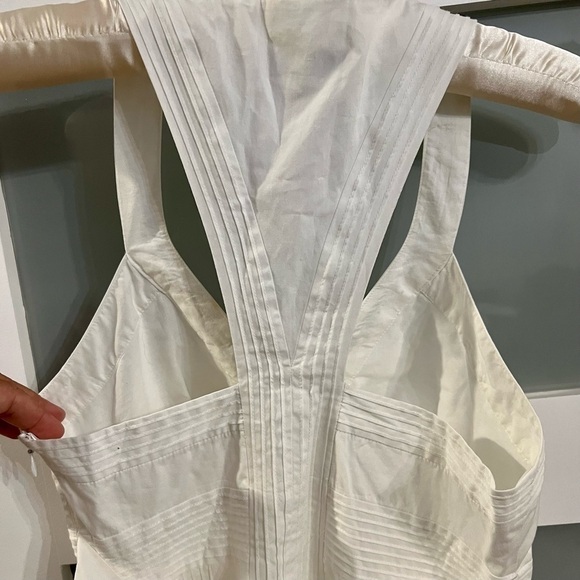 Ted Baker London White Dress. Size 1 - Picture 4 of 10